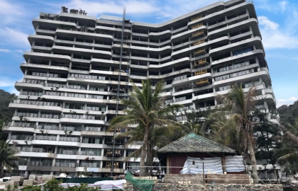 Tiến độ thi công Cơ Điện tại dự án Flamingo Cát Bà Beach Resort